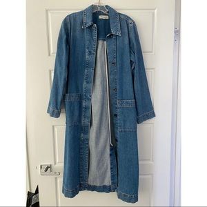 Madewell Denim Duster Coat